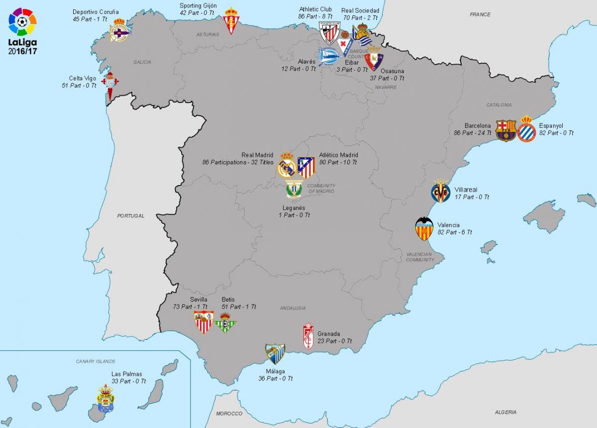 מפה של ריאל מדריד 